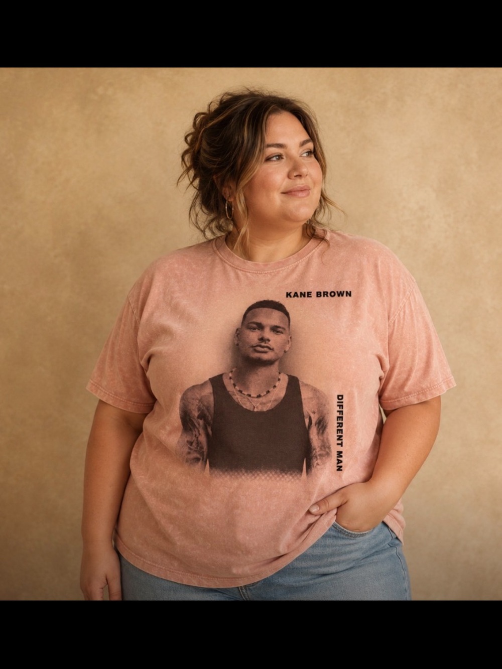 Kane Brown Pink Graphic Short Sleeve Tee